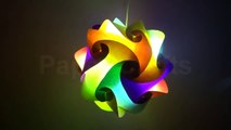 Paper Crafts (Diwali Decoration Ideas):Beautiful Multicoloured Lantern : Christmas Decor