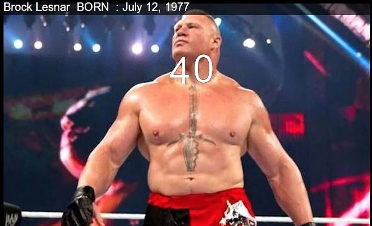 Brock Lesnar vs Lady Gaga Who is younger and richer?