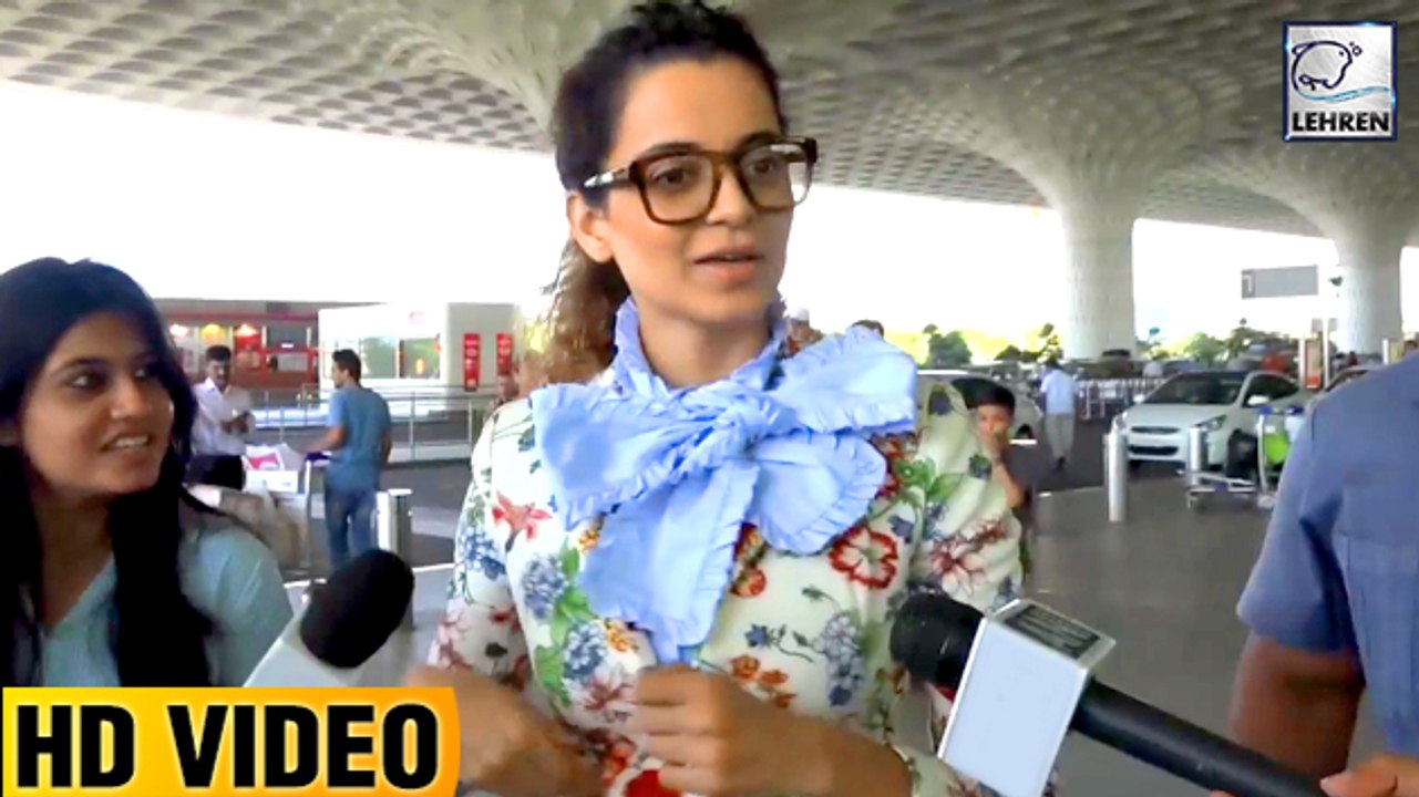 Kangana Ranaut Ignores Hrithik Roshan's Controv...