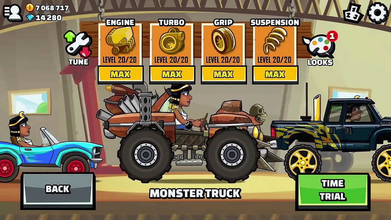 Hill Climb Racing 2 Rare Paints Outfits - TANK Update