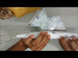 Como fazer acabamento de vaso com papel crepom - vaso de caixa de leite!