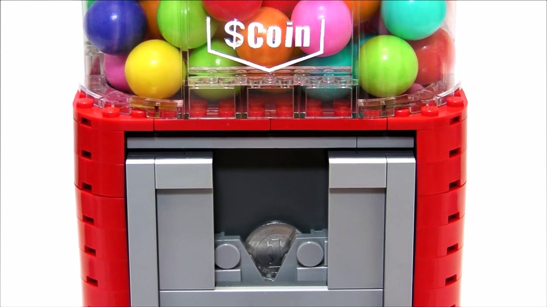 Nipe Lego Gumball Vending Machine レゴ ガムボール ガチャマシン 自動販売機 Video Dailymotion