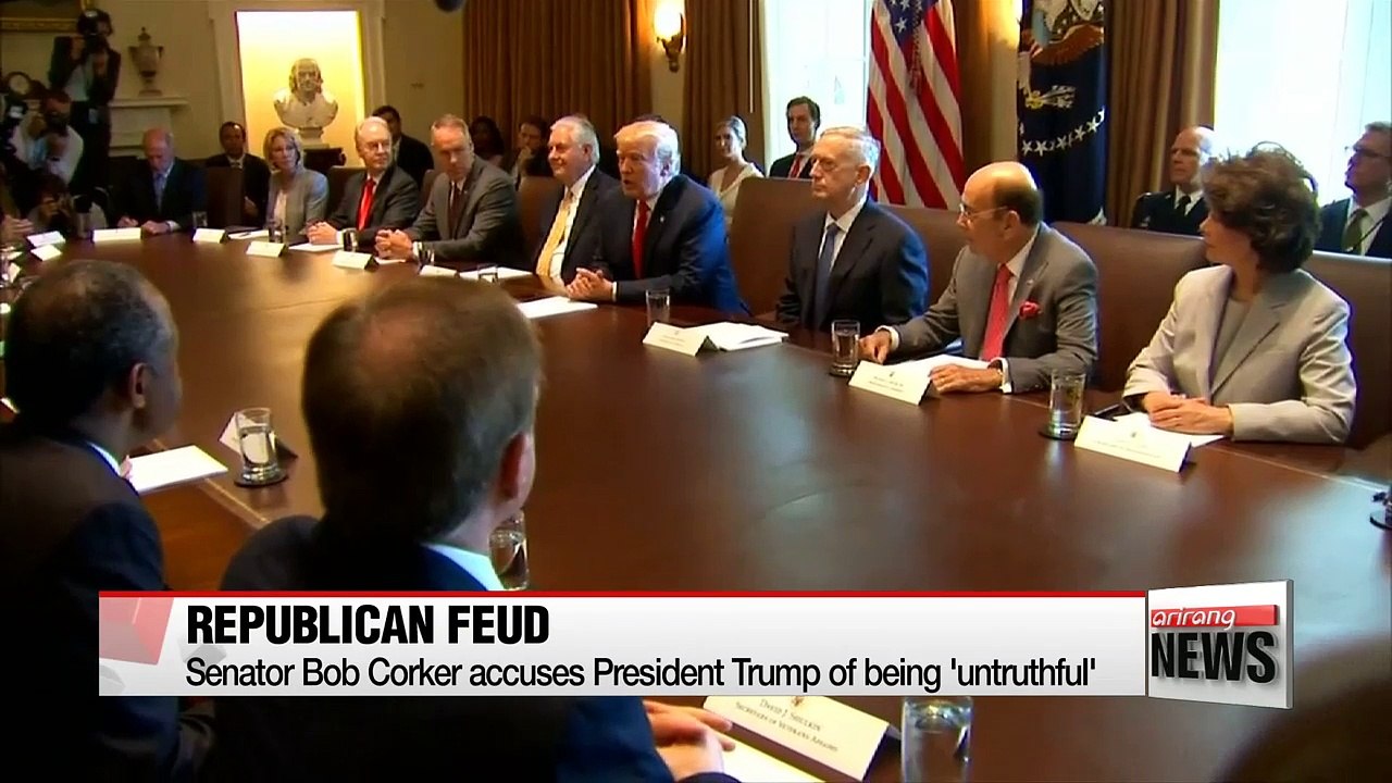 U.S. senator slams President Trump in escalating Republican feud