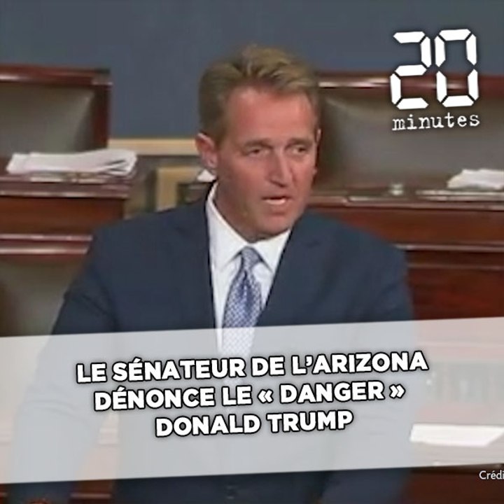 Le sénateur de l'Arizona évoque dans un discours « le danger » Trump