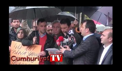 Şişli EML Mezunları Derneği'nden “Okulumuzu yıkmayın” eylemi