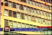 Critican al PJ luego de que pedido de arresto provisorio de Toledo quedara en suspenso
