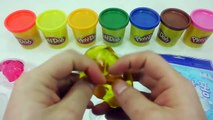 Play Doh Spaghetti Noodles DIY How To Make Learn Colors Slime Icecream
