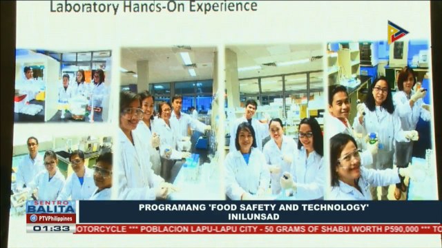 Programang 'Food safety and technology', inilunsad