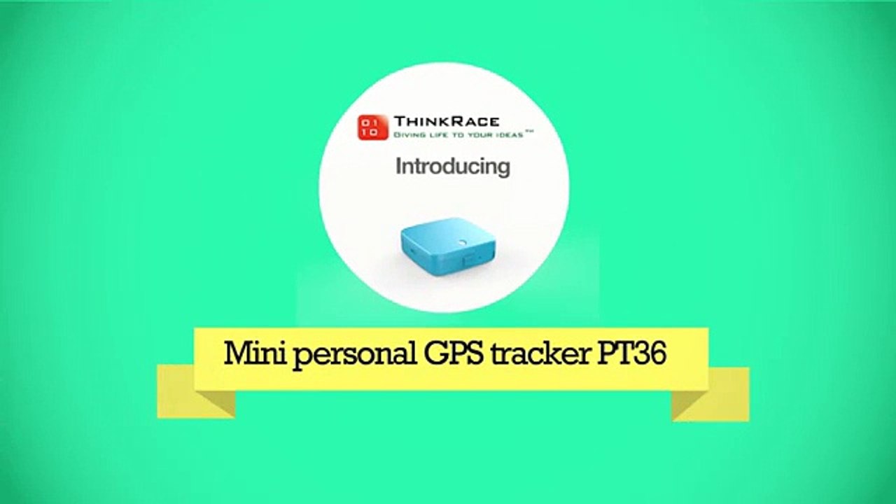 Mini Personal GPS Tracker PT36 – Advanced features and small size - ThinkRace