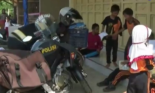 Multifungsi, Motor Polisi Bisa Jadi Perpustakaan Keliling