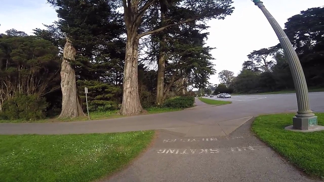 GoPro walk in Golden Gate Park