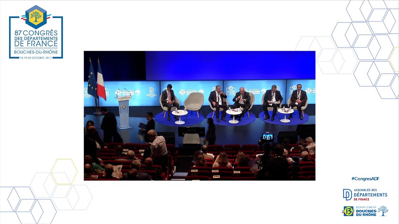 87e Congrès ADF Matinée du 20 octobre 2017 - Début de la Table ronde Tourisme