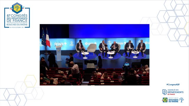 87e Congrès ADF Matinée du 20 octobre 2017 - Début de la Table ronde Tourisme