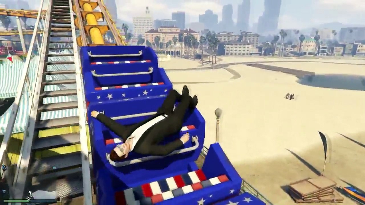 Приколы GTA 5 , юмор, смешные приколы с поездом в GTA 5