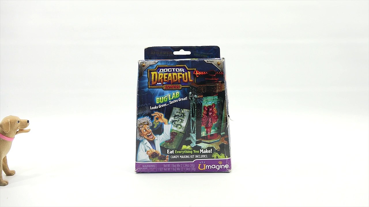 Doctor Dreadful Zombies Bug Lab Gross Candy Maker