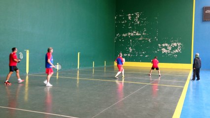 Frontenis 3ª división 2ª partida set 1 Torrejón vs Rivas