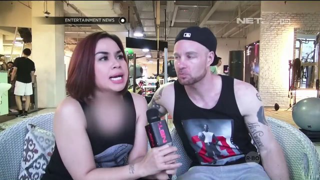 Melaney Ricardo Latihan Boxing Bersama Suami