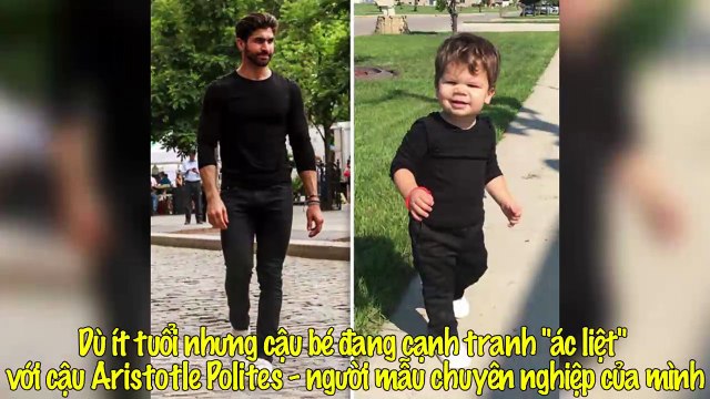 Hình ảnh cậu bé siêu mẫu nhí dễ thương