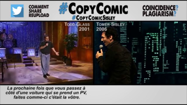 Tomer sisley humoristes copie, inspiration ou coïncidence ?