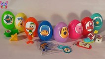 8 huevos sorpresa de Pocoyo y sus amigos juguetes nuevos toys surprise eggs 2017 Pocoyo en español
