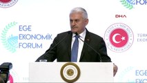 İzmir Başbakan Binali Yıldırım Ege Ekonomik Formuna Katıldı 2