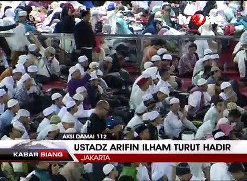 Ustaz Arifin Ilham Turut Hadir dalam Aksi 112