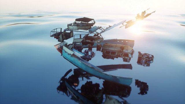 Découpage en 3D impressionnant d'un bateau !! Superbes effets spéciaux !