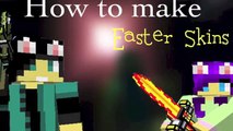 Pixel Gun 3D- How To Make Boy & Girl Easter Skin!