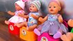 Learn colors with Baby Dolls Are you sleeping song nursery rhymes for children's baby songs
