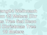 Tianliang04 Weihnachtsbaum 15 Meters Christmas Tree Set Decorated Christmas Tree 18