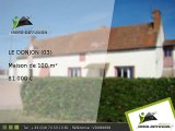 Maison A vendre Le donjon 100m2 - 81 000 Euros