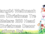 Tianliang04 Weihnachtsbaum Christmas Tree 15 Meters 200 Head Set Christmas Decorations