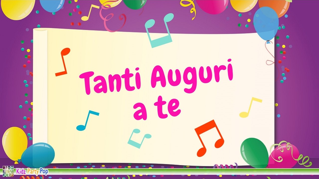 Buon Compleanno Tanti Auguri A Te Ascolta