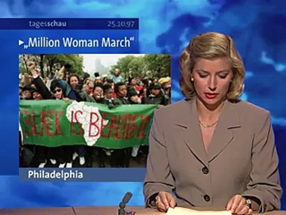 Tagesschau | 25. Oktober 1997 20:00 Uhr (mit Susan Stahnke) | Das Erste