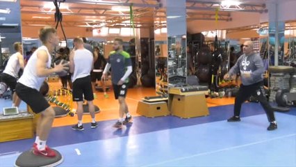 Atiker Konyaspor Salonda Çalıştı