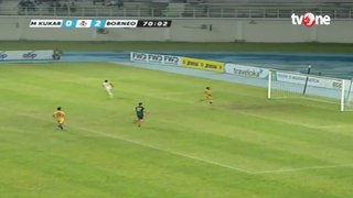 Goal Terens Puhiri - Mitra Kukar VS Borneo FC 0-3