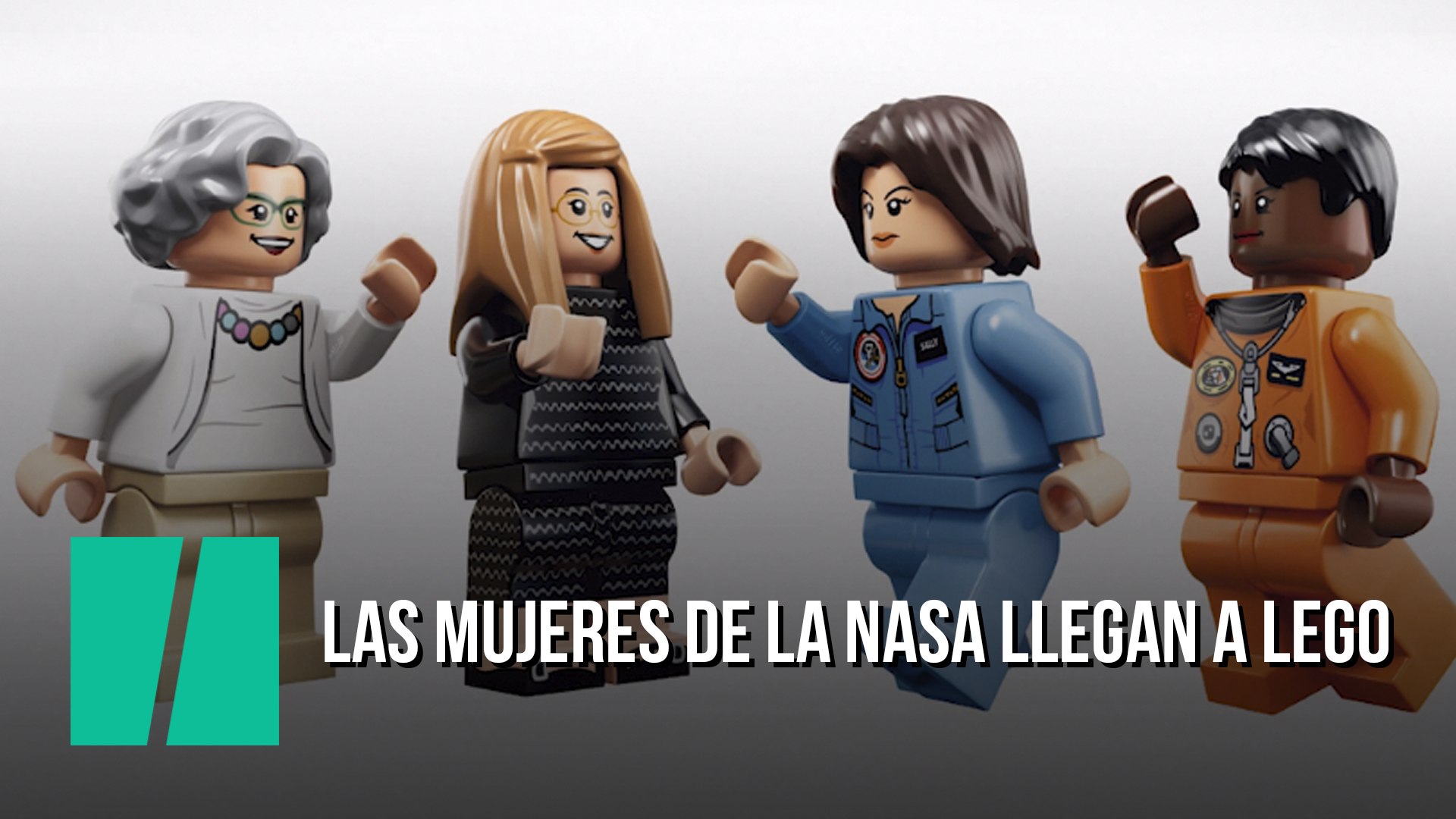 Lego lanza la colección 'Mujeres de la NASA' - Vídeo Dailymotion