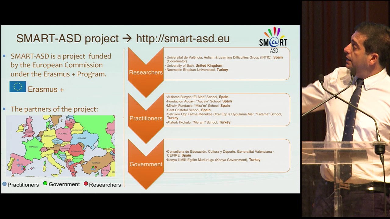 #ITASD2017 Proyecto SMART-ASD. Javier Sevilla. IRTIC, Universitat de València, España