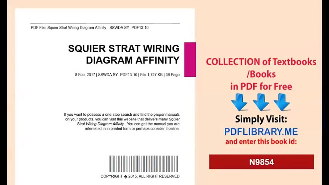 Squier Strat Wiring Diagram Affinity