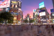 A timelapse of the worlds busiest crosswalk in Shibuya
