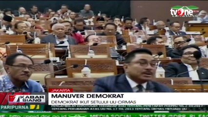Manuver Partai Demokrat Setujui Perppu Ormas