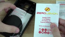 ZeroLemon Samsung Galaxy S5 8500mAh Extended Battery   Zeroshock Rugged Case   Screen Protector!