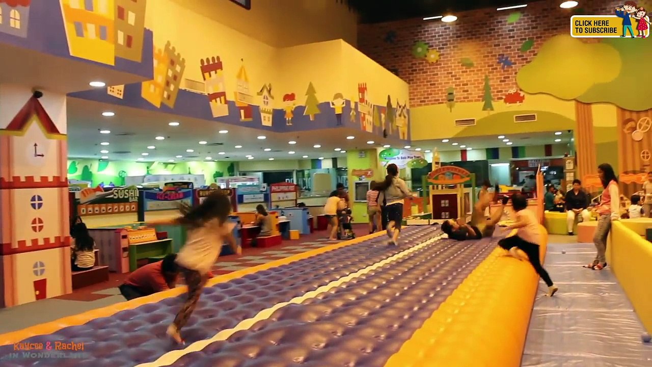 BIG SLIDES Indoor Playground for the Whole Family by Kaycee & Rachel in Wonderland