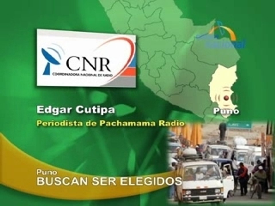 BUSCAN SER ELEGIDOS - CNR