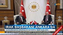 Cumhurbaşkanı Erdoğan: Irak'ın toprak bütünlüğünden yanayız