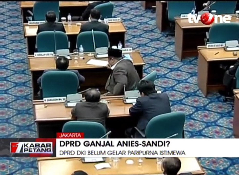 DPRD DKI Belum Gelar Paripurna Istimewa