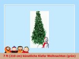 Weihnachtsbaum 7 ft 210 cm  Washington Kiefernholz mit 1100 Tipps  Große Einsparungen