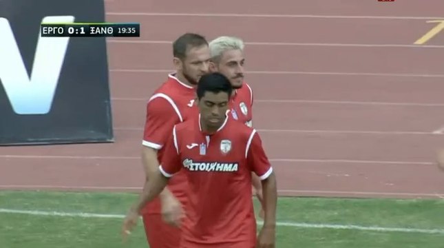 0-1 Panagiotis Triadis Goal - Ergotelis 0-1 Xanthi FC 25.10.2017