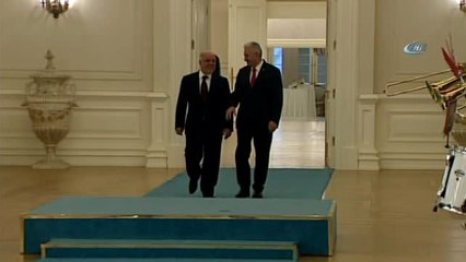 Başbakan Yıldırım, Irak Başbakanı İbadi'yi Resmi Törenle Karşıladı