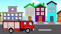 Animasi Kartun Anak Mobil Pemadam Lagi Beraksi Mobil Mobilan Kartun Anak
